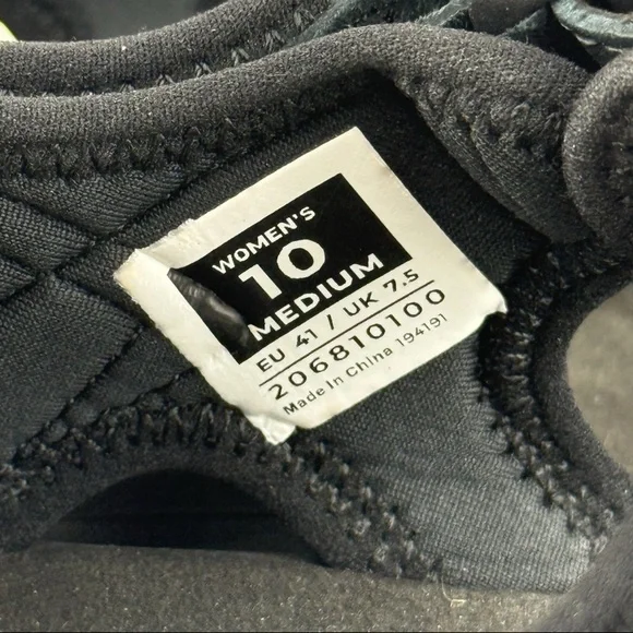 KURU TREAD Women's US 10 Black Hiking Sandals Arch Support Orthotic Comfort NEW! - Picture 15 of 16